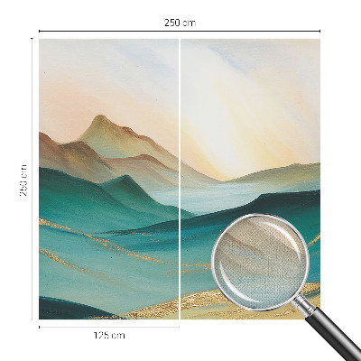 Fotobehang babykamer Vreedzaam landschap