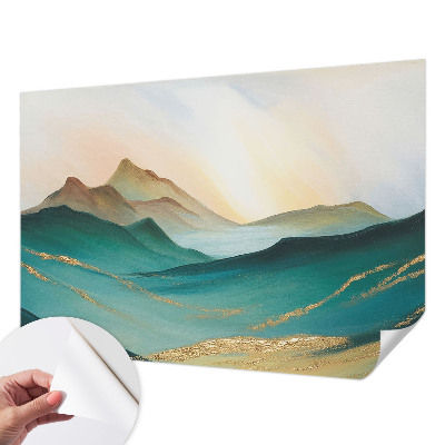 Fotobehang babykamer Vreedzaam landschap