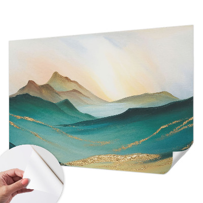 Fotobehang babykamer Vreedzaam landschap
