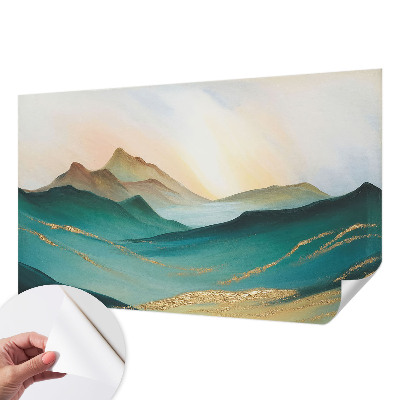 Fotobehang babykamer Vreedzaam landschap