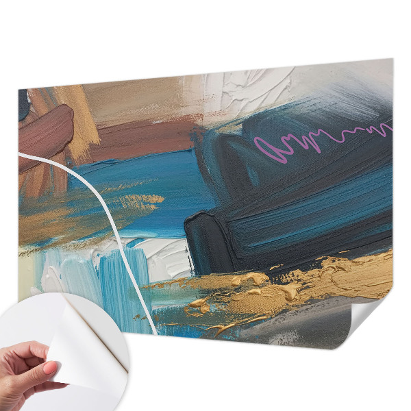 Foto behang voor de keuken Abstract patroon