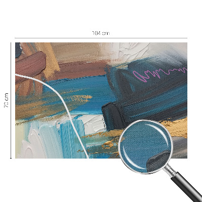 Foto behang voor de keuken Abstract patroon