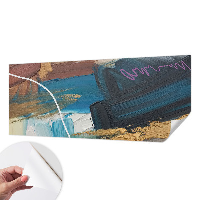 Foto behang voor de keuken Abstract patroon