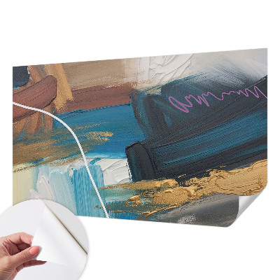 Foto behang voor de keuken Abstract patroon