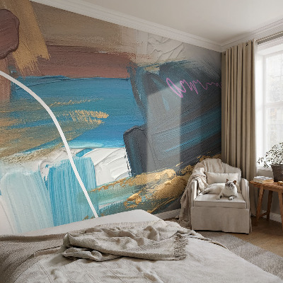 Foto behang voor de keuken Abstract patroon