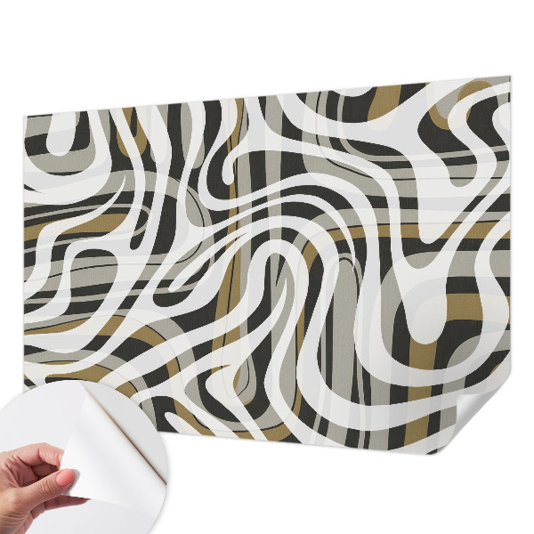 Fotobehang tienerkamer Abstracte lijnen