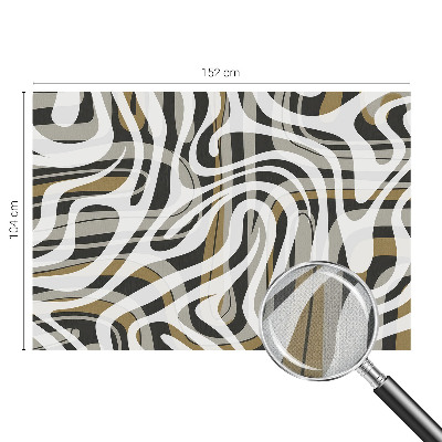 Fotobehang tienerkamer Abstracte lijnen