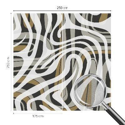 Fotobehang tienerkamer Abstracte lijnen
