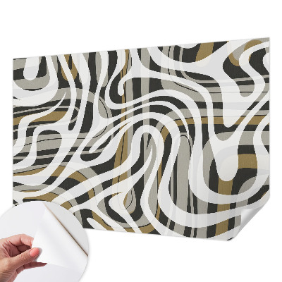 Fotobehang tienerkamer Abstracte lijnen