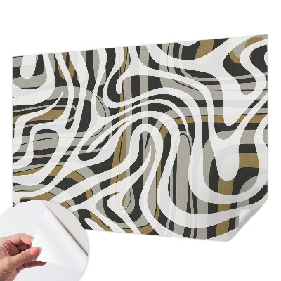 Fotobehang tienerkamer Abstracte lijnen