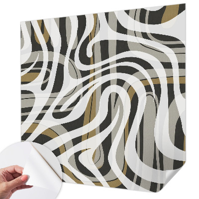 Fotobehang tienerkamer Abstracte lijnen