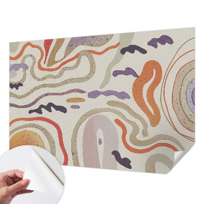 3D fotobehang Abstracte patronen