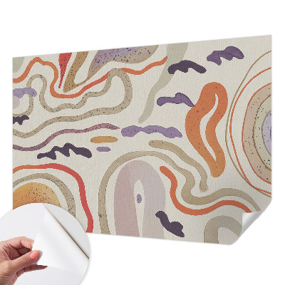 3D fotobehang Abstracte patronen
