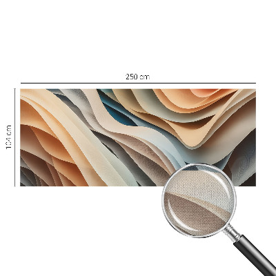 Zelfklevend fotobehang Golvende vormen