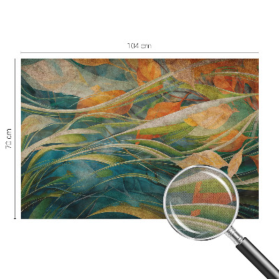 Zelfklevend fotobehang op maat Herfstlandschap