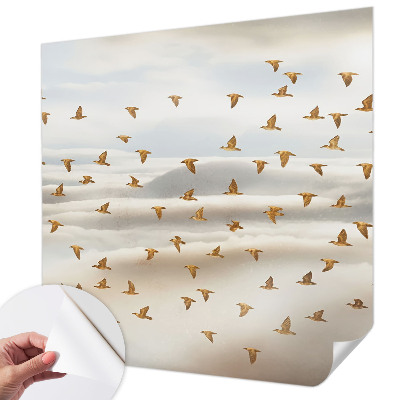 Foto behang voor de kinderkamer Vogels in vlucht
