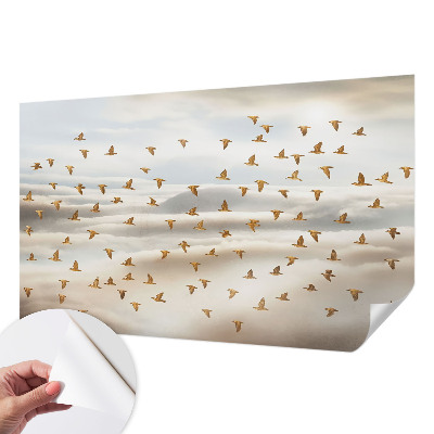 Foto behang voor de kinderkamer Vogels in vlucht