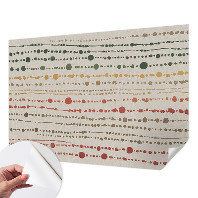 Fotobehang voor kinderkamer Kleurrijke stippen