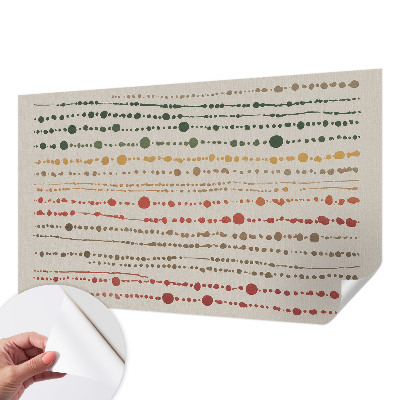 Fotobehang voor kinderkamer Kleurrijke stippen