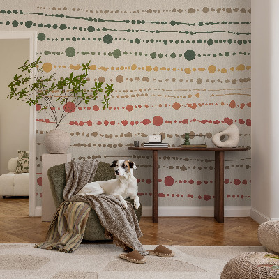 Fotobehang voor kinderkamer Kleurrijke stippen