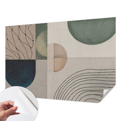 Fotobehang kinderkamer Geometrische vormen