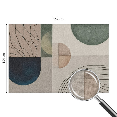 Fotobehang kinderkamer Geometrische vormen