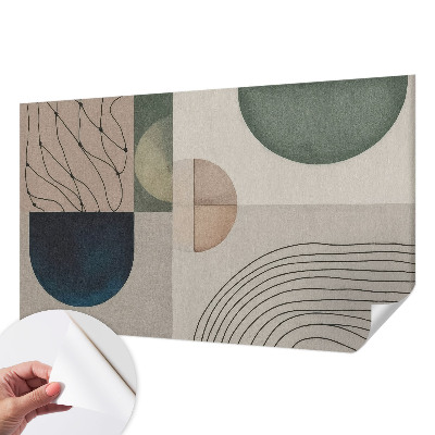 Fotobehang kinderkamer Geometrische vormen