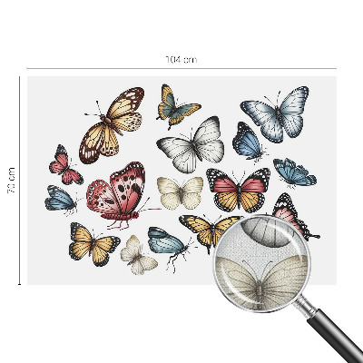 Fotobehang voor de kinderkamer Paradijsvlinders