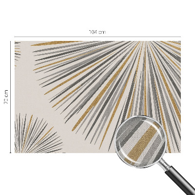 Fotobehang tienerkamer Geometrische waaiers