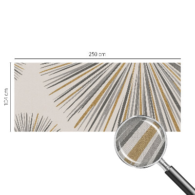 Fotobehang tienerkamer Geometrische waaiers