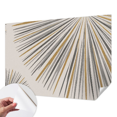 Fotobehang tienerkamer Geometrische waaiers