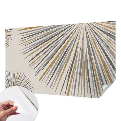 Fotobehang tienerkamer Geometrische waaiers