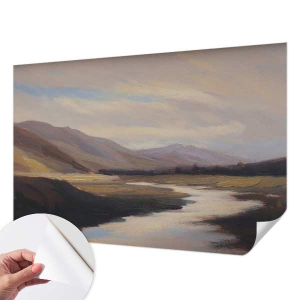 Foto behang voor de keuken Natuurlijke rust
