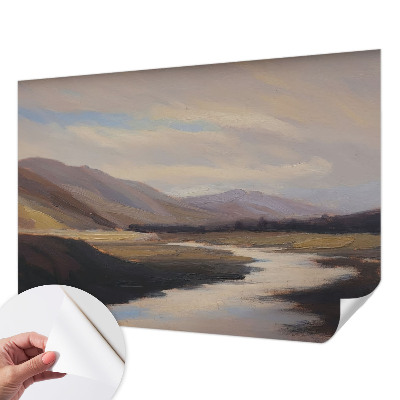 Foto behang voor de keuken Natuurlijke rust