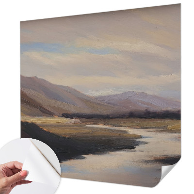 Foto behang voor de keuken Natuurlijke rust