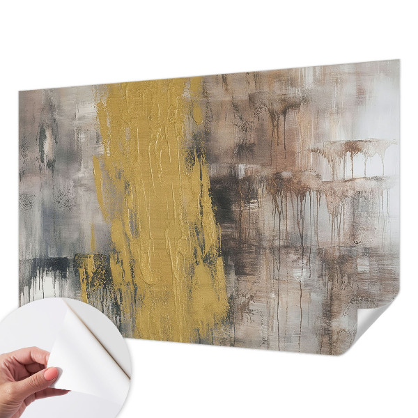 Zelfklevend fotobehang op maat Abstracte visie