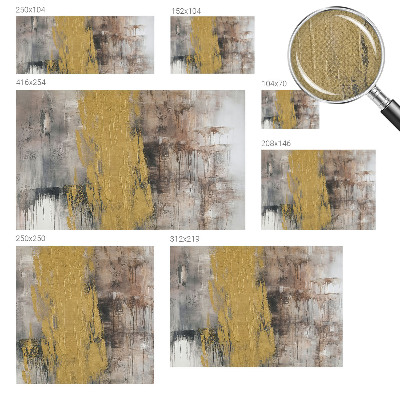 Zelfklevend fotobehang op maat Abstracte visie