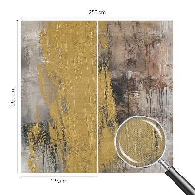 Zelfklevend fotobehang op maat Abstracte visie