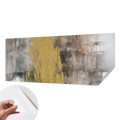 Zelfklevend fotobehang op maat Abstracte visie