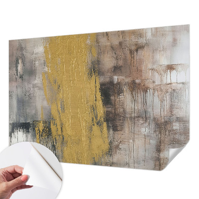 Zelfklevend fotobehang op maat Abstracte visie