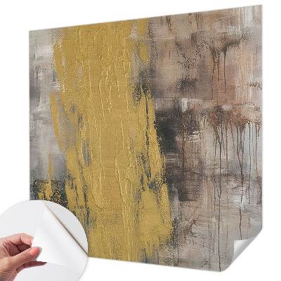 Zelfklevend fotobehang op maat Abstracte visie