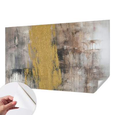 Zelfklevend fotobehang op maat Abstracte visie
