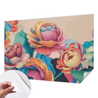 Fotobehang kinderkamer Bloemenharmonie