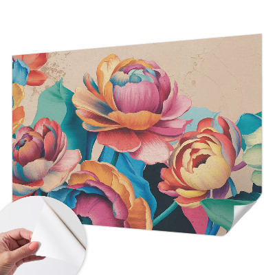 Fotobehang kinderkamer Bloemenharmonie