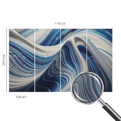 Fotobehang voor de kinderkamer Harmonieuze abstractie