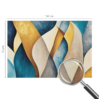 Fotobehang babykamer Golvende abstractie