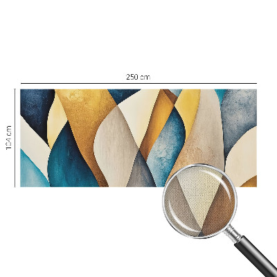 Fotobehang babykamer Golvende abstractie