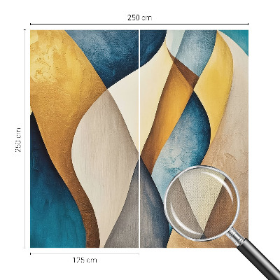 Fotobehang babykamer Golvende abstractie