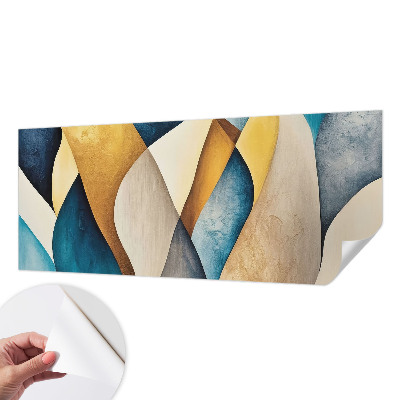 Fotobehang babykamer Golvende abstractie