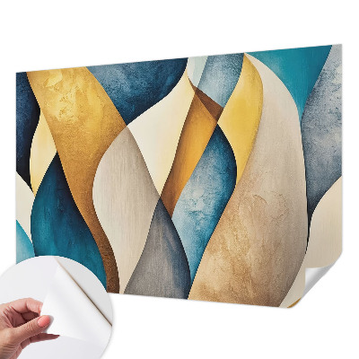 Fotobehang babykamer Golvende abstractie